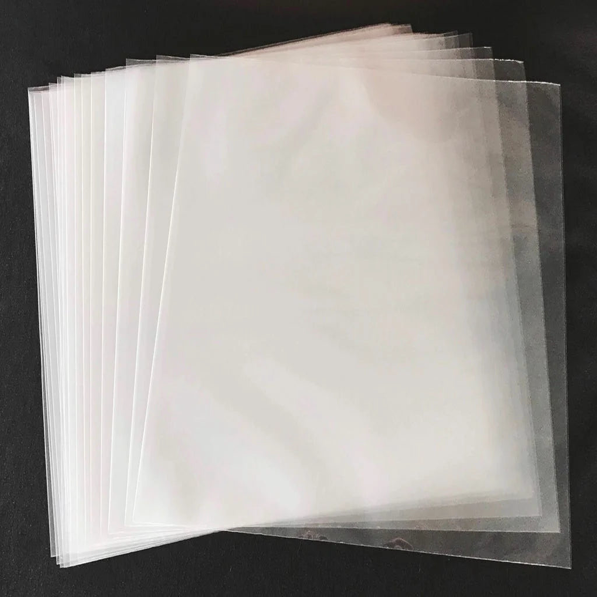 300 Pack Archival Poly Outer Sleeves  3mil | Fits Single, Doubles & most Triple LPs