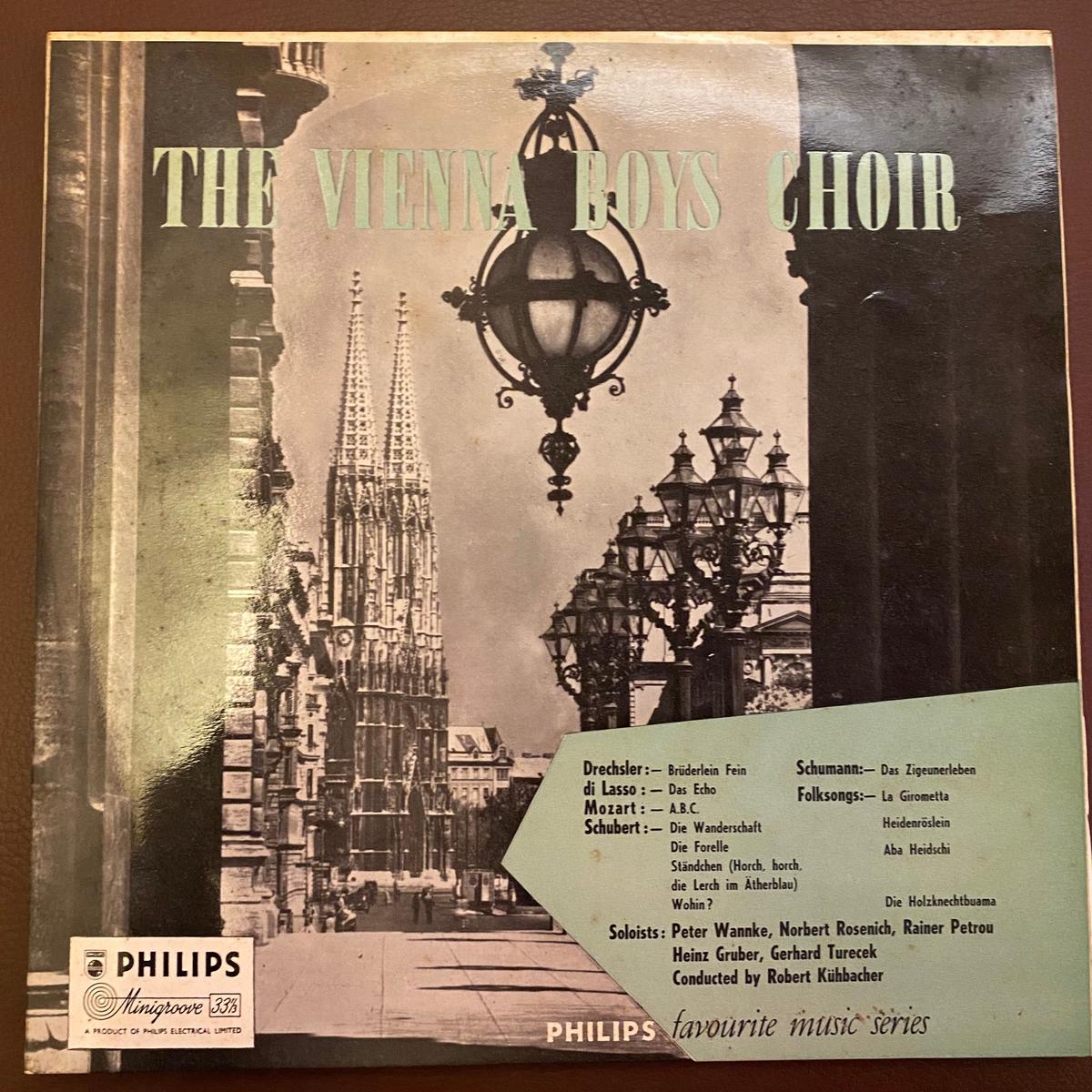 Vienna Boys' Choir - The Vienna Boys Choir (Used Vinyl - VG) SC Marketplace