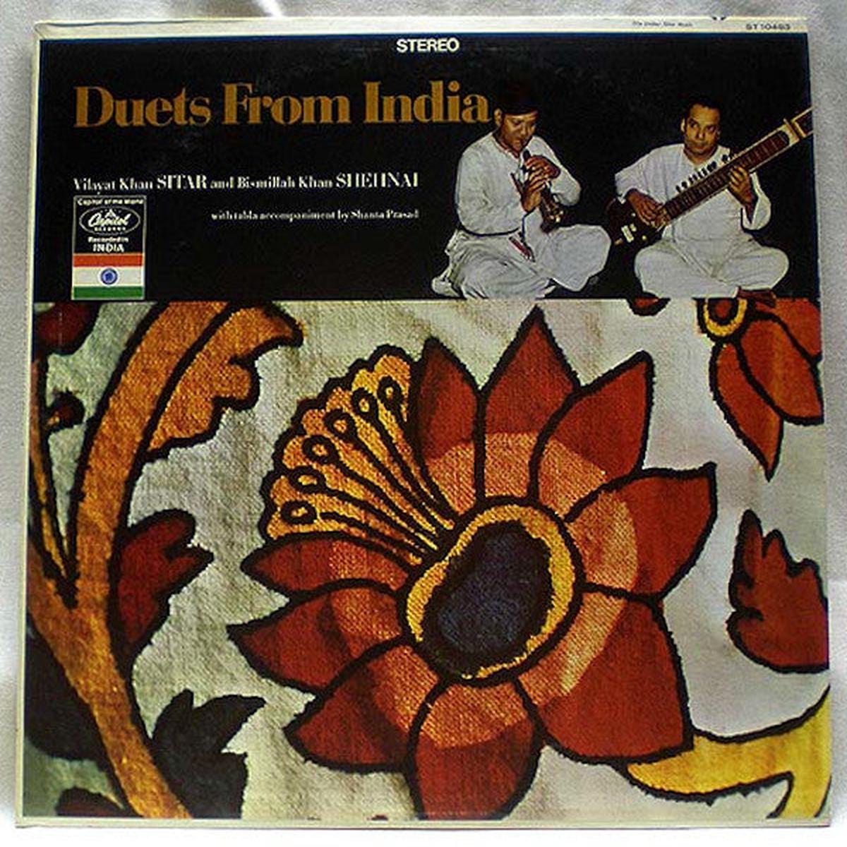 Vilayat Khan & Bismillah Khan With Tabla Accompaniment By Shanta Prasad  Duets From India- 1967-Folk, World, & Country Style: Hindustani (Rare Vinyl)