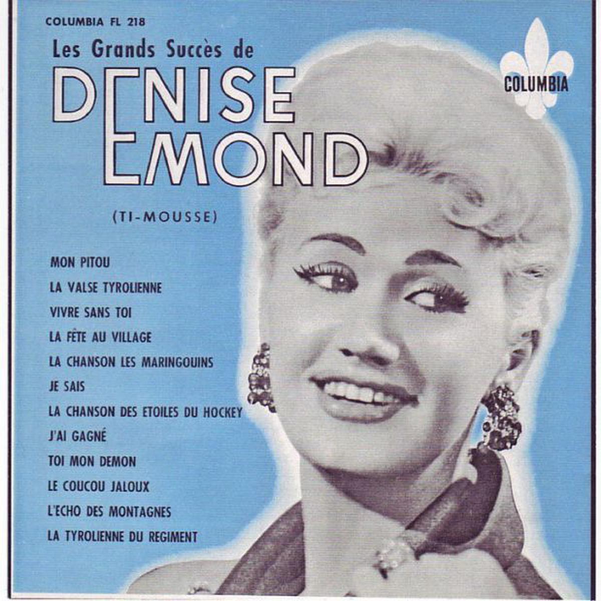 Denise mond  Les Grands Succs De Denise mond (Ti-Mousse) 1958 Folk (vinyl)