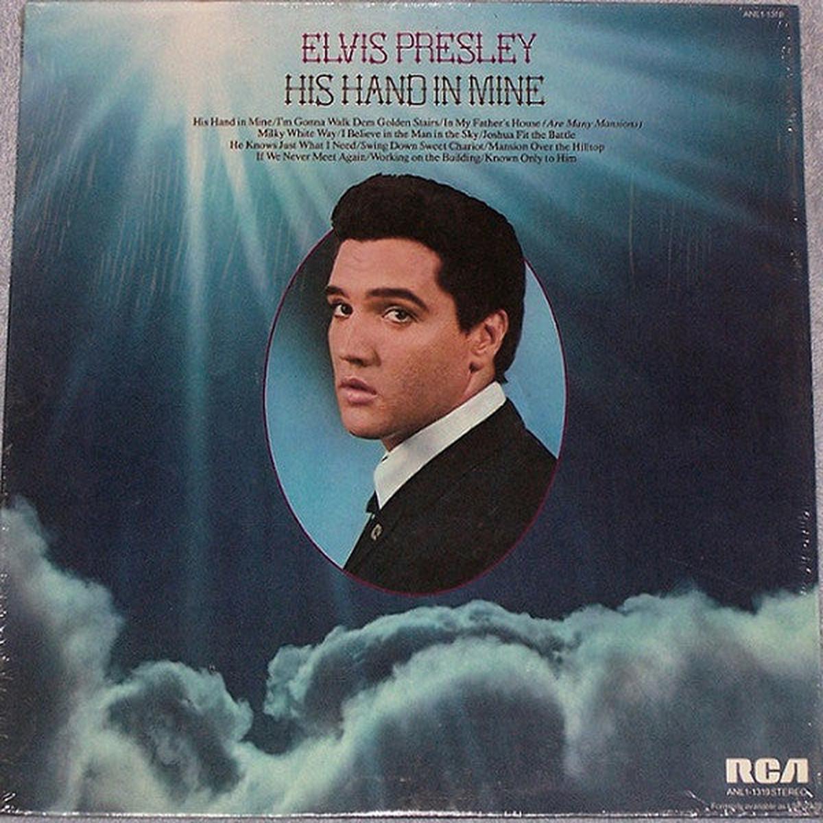 Elvis Presley His Hand In Mine - 1976-Blues, Folk, World, & Country ,Gospel (vinyl)