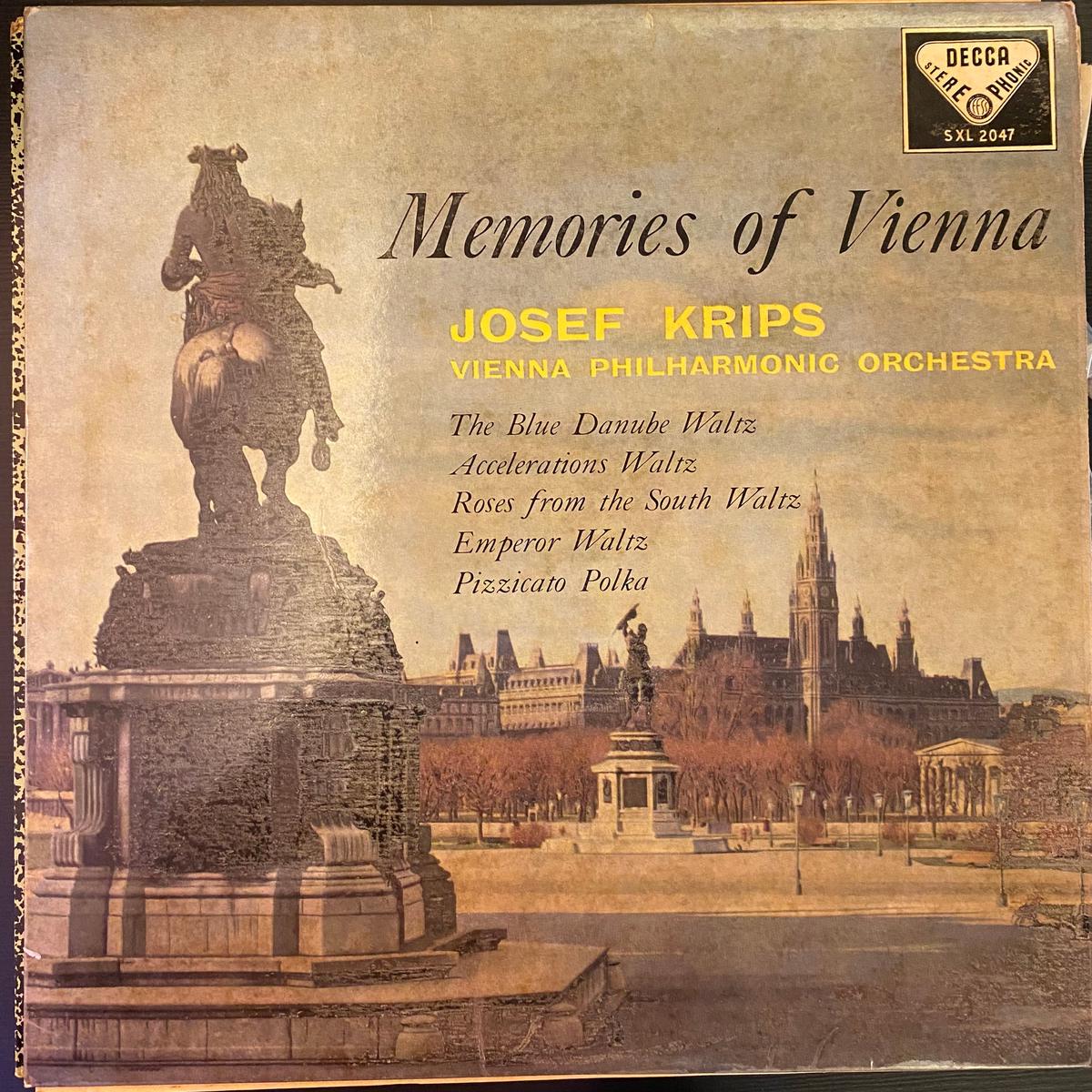 Josef Krips - Memories Of Vienna (Used Vinyl - VG) SC Marketplace