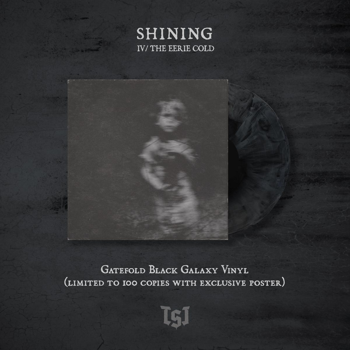 Preorder [Spring 2026] SHINING: SHINING IV / THE EERIE COLD LP (30th anniversary gatefold edition, galaxy vinyl) - Black Galaxy Vinyl