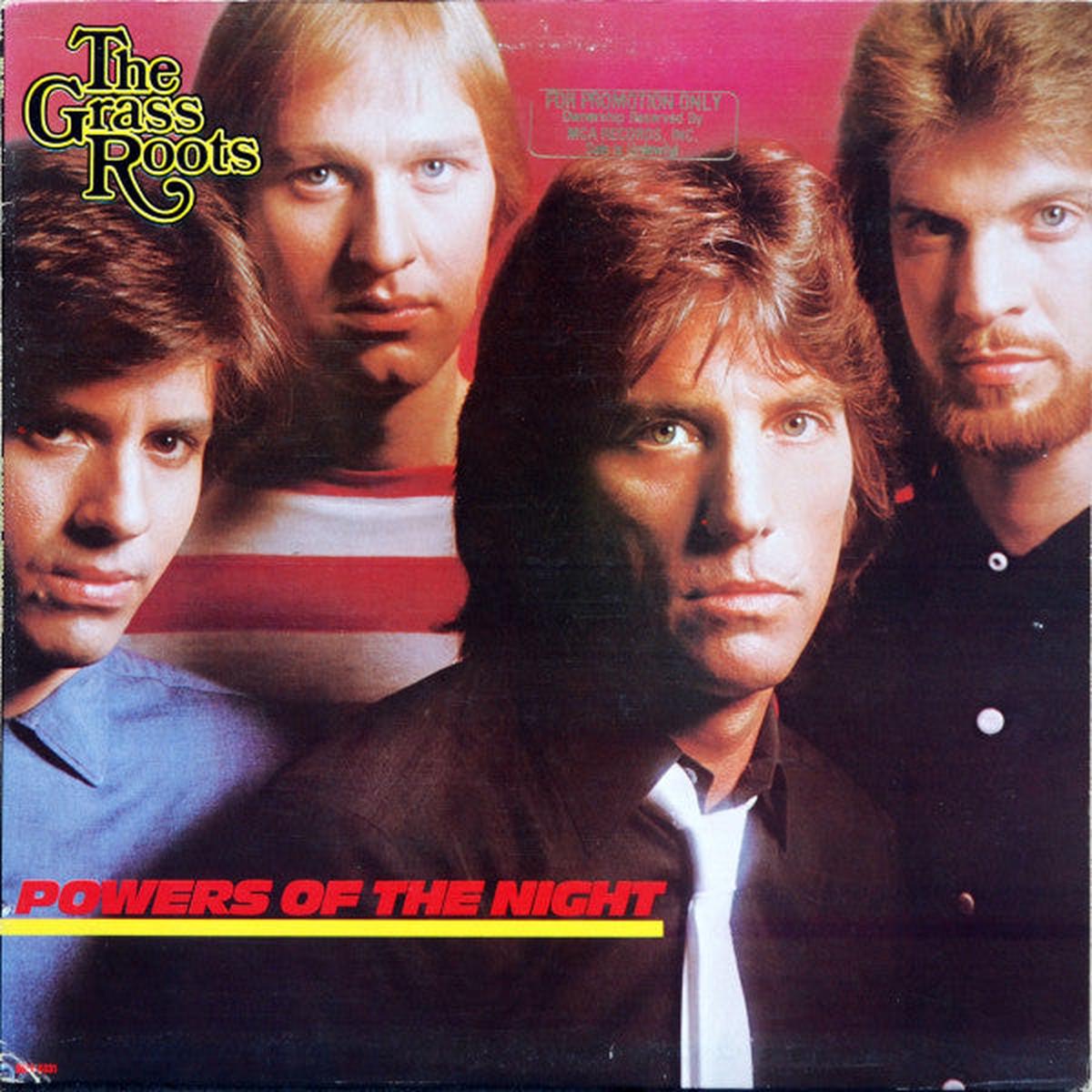 The Grass Roots Powers Of The Night - 1982-Pop Rock (Vinyl) Near Mint