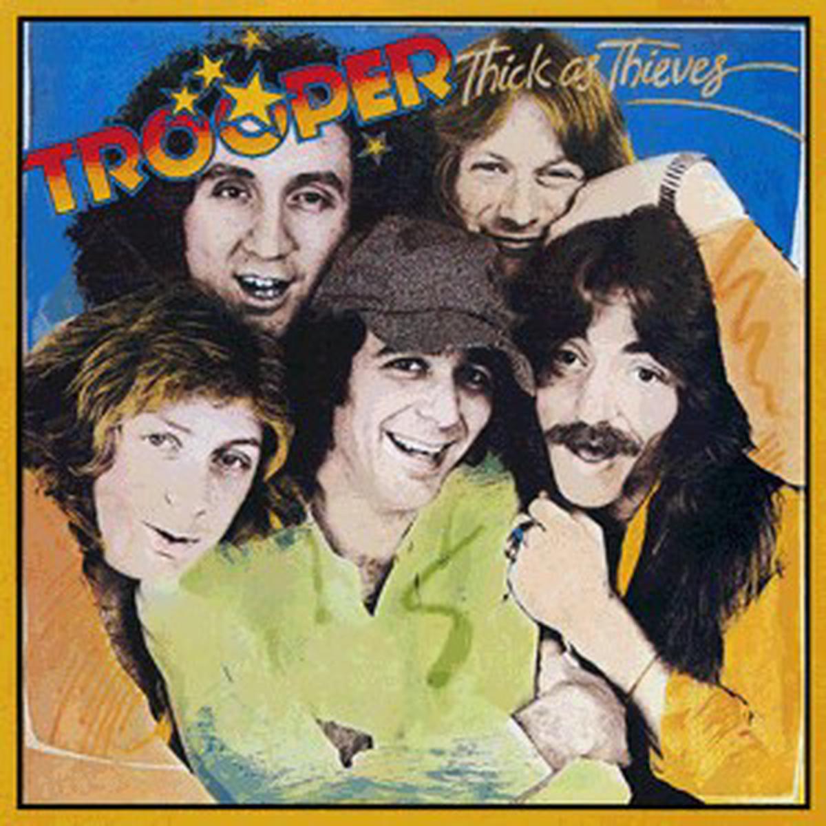 Trooper  Thick As Thieves -1978 - Rock (vinyl) Mint Copy