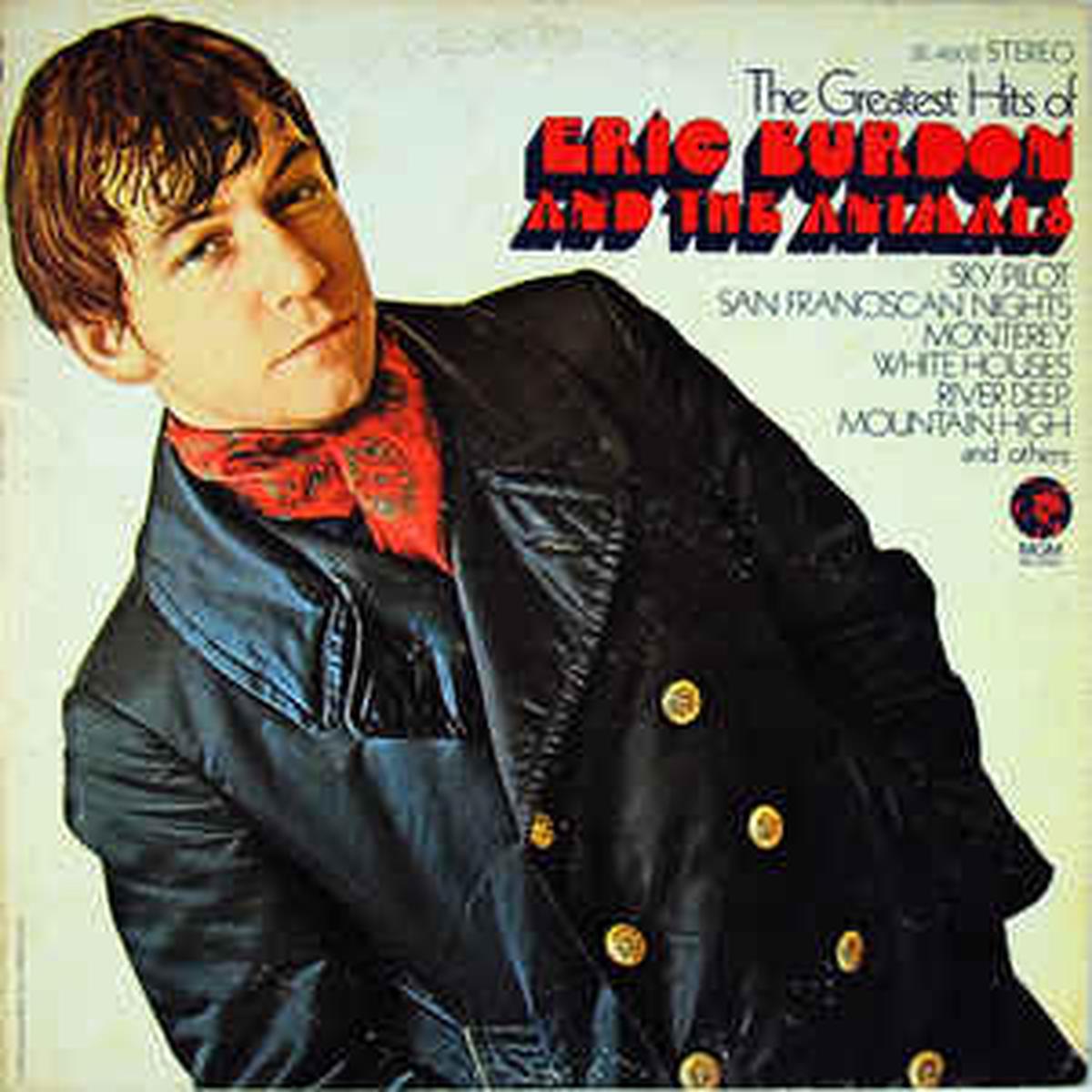 Greatest Hits Of Eric Burdon And The Animals -1969- Psychedelic Rock (vinyl) Near Mint