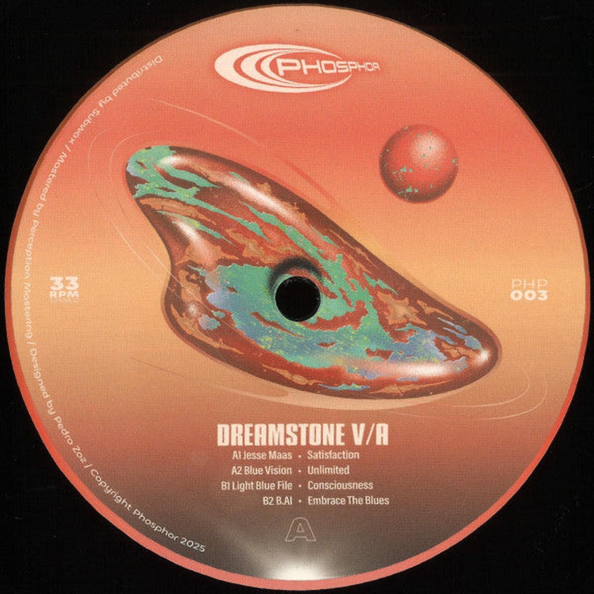 JESSE MAAS, BLUE VISION, LIGHT BLUE FILE, B.AI DREAMSTONE V/A