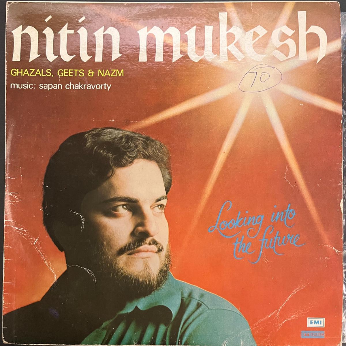 Nitin Mukesh Ghazals, Geets & Nazm (Looking Into The Future) (Used Vinyl - VG+) JB Marketplace