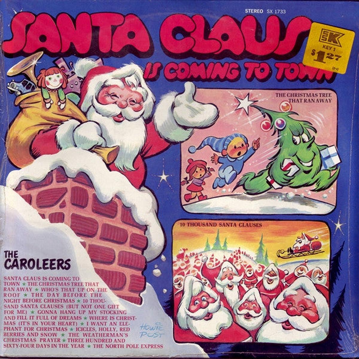 The Caroleers Santa Claus Is Coming to Town -1960s- Children's / Holiday (vinyl)