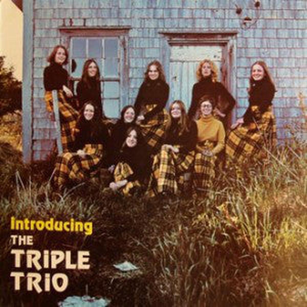 Triple Trio Introducing The Triple Trio - 1972 Folk, World, & Country (Maritime Vinyl)