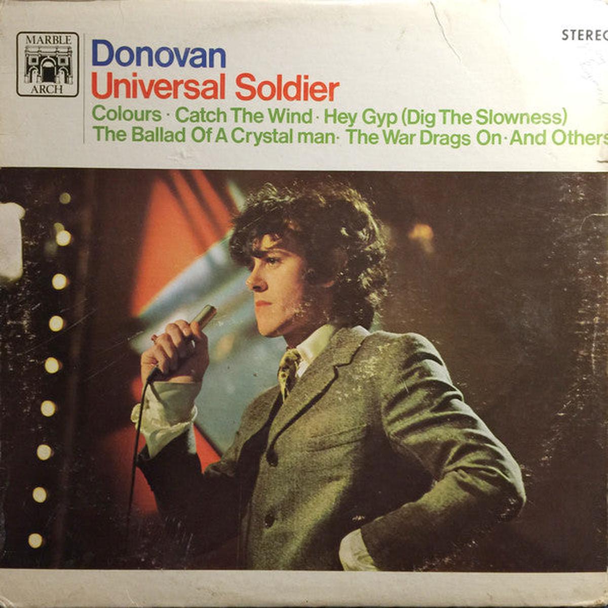Donovan Universal Soldier -1967- Folk Rock, Psychedelic Rock (vinyl)