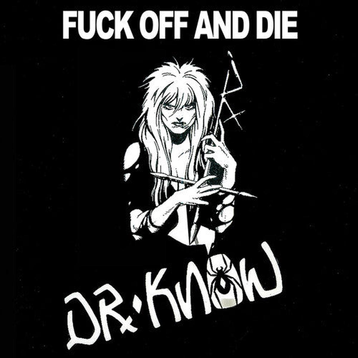 Dr. Know - F*** Off & Die LP (Red Colored Vinyl)