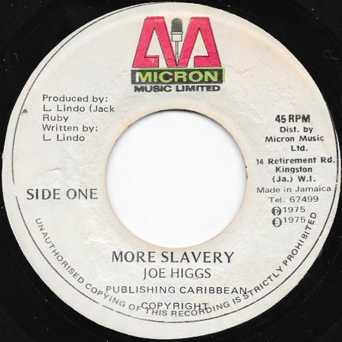 More Slavery / More Slavery Ver