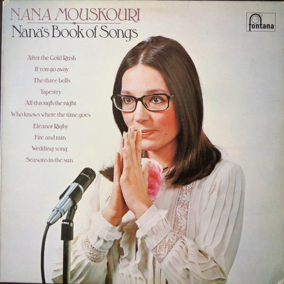 Nana Mouskouri Nana's Book Of Songs 1974 Genre: Pop (vinyl)