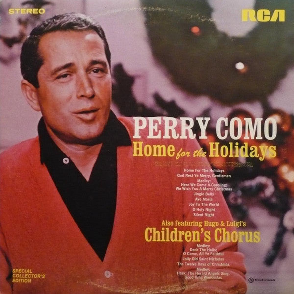Perry Como  Home For The Holidays - 1968-Jazz, Pop, Folk, World, & Country Style: Vocal, Holiday (Vinyl)
