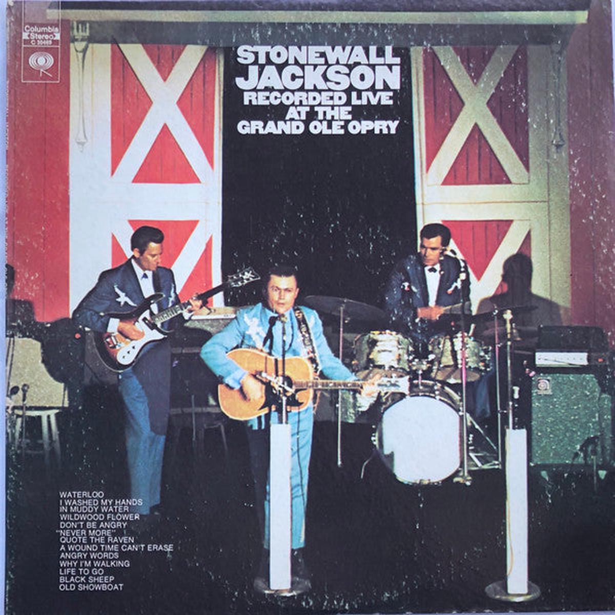 Stonewall Jackson Recorded Live At The Grand Ole Opry - 1971-Folk, World, & Country (vinyl)