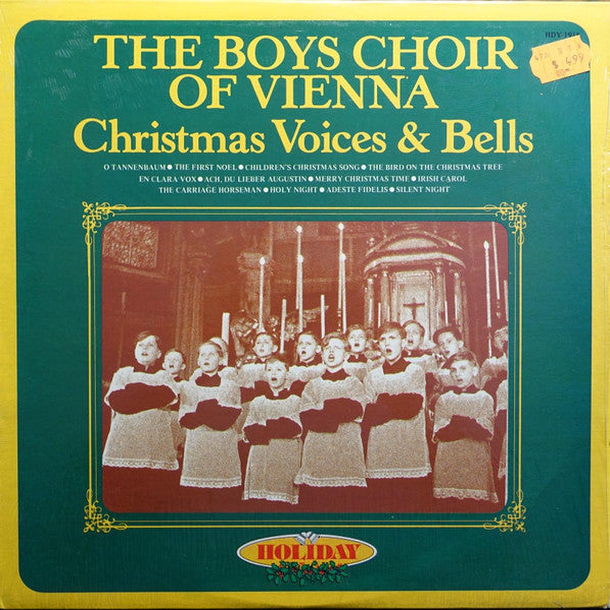 The Boys Choir Of Vienna Christmas Voices & Bells - 1980-Pop, Classical Style:Religious (vinyl)