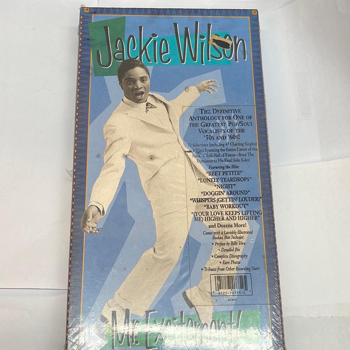 Jackie Wilson  Mr. Excitement! 3 x CD Box Set