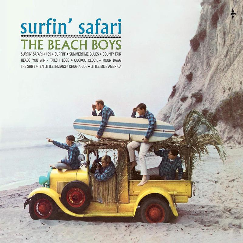 Surfin Safari (+1 Bonus Track) (Crystal Clear Vinyl) - The Beach Boys (Vinyl) (BD)