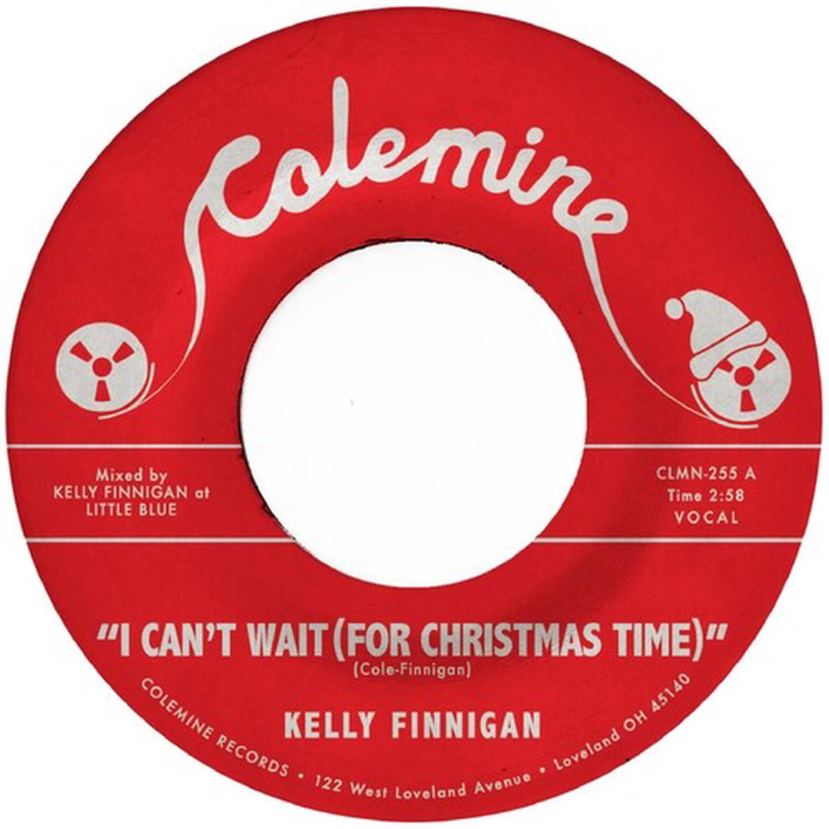 Kelly Finnegan - I Can't Wait (for Christmas Time) / Snowy Night in Ohio 7" (White Colored Vinyl)