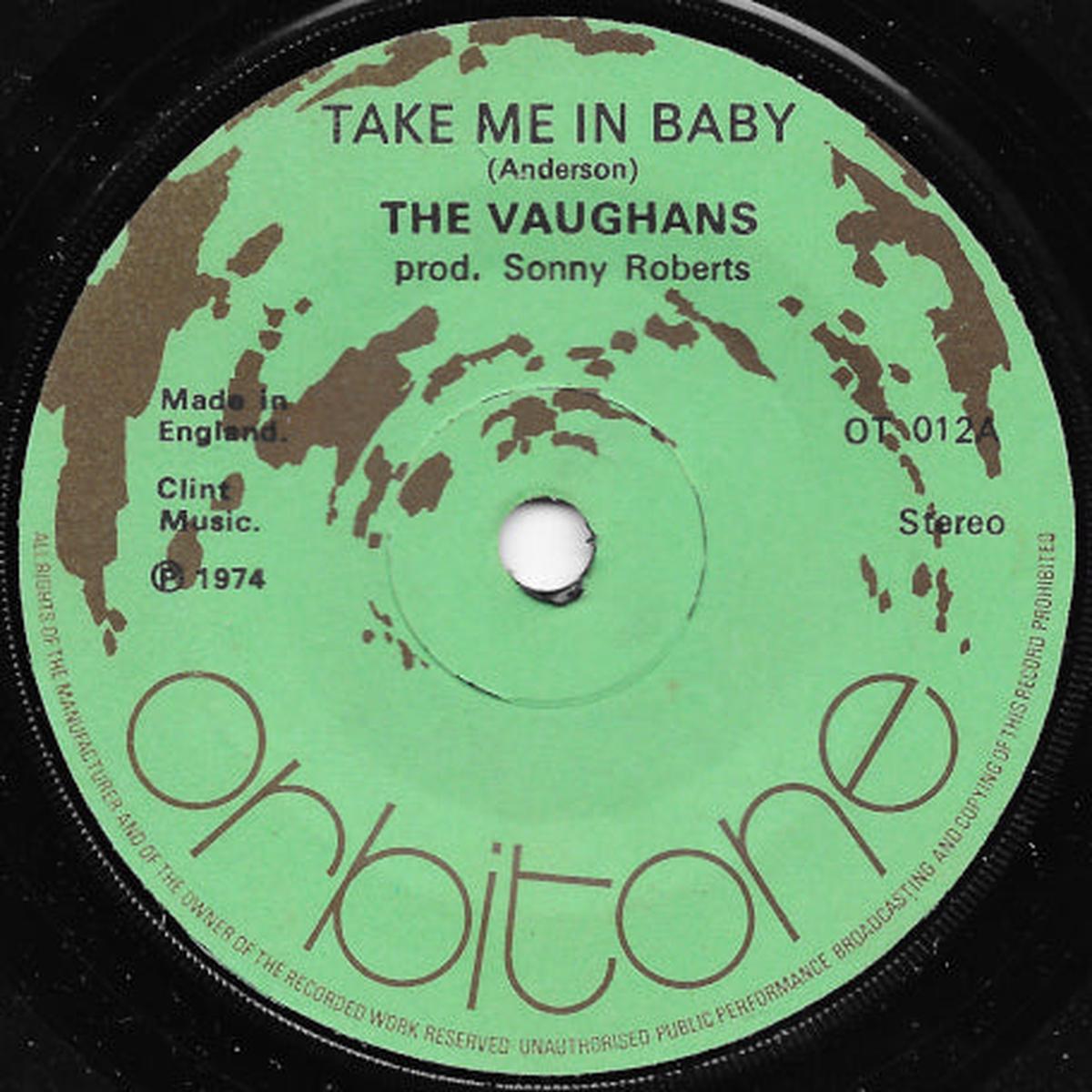 Take Me In Baby / Ver