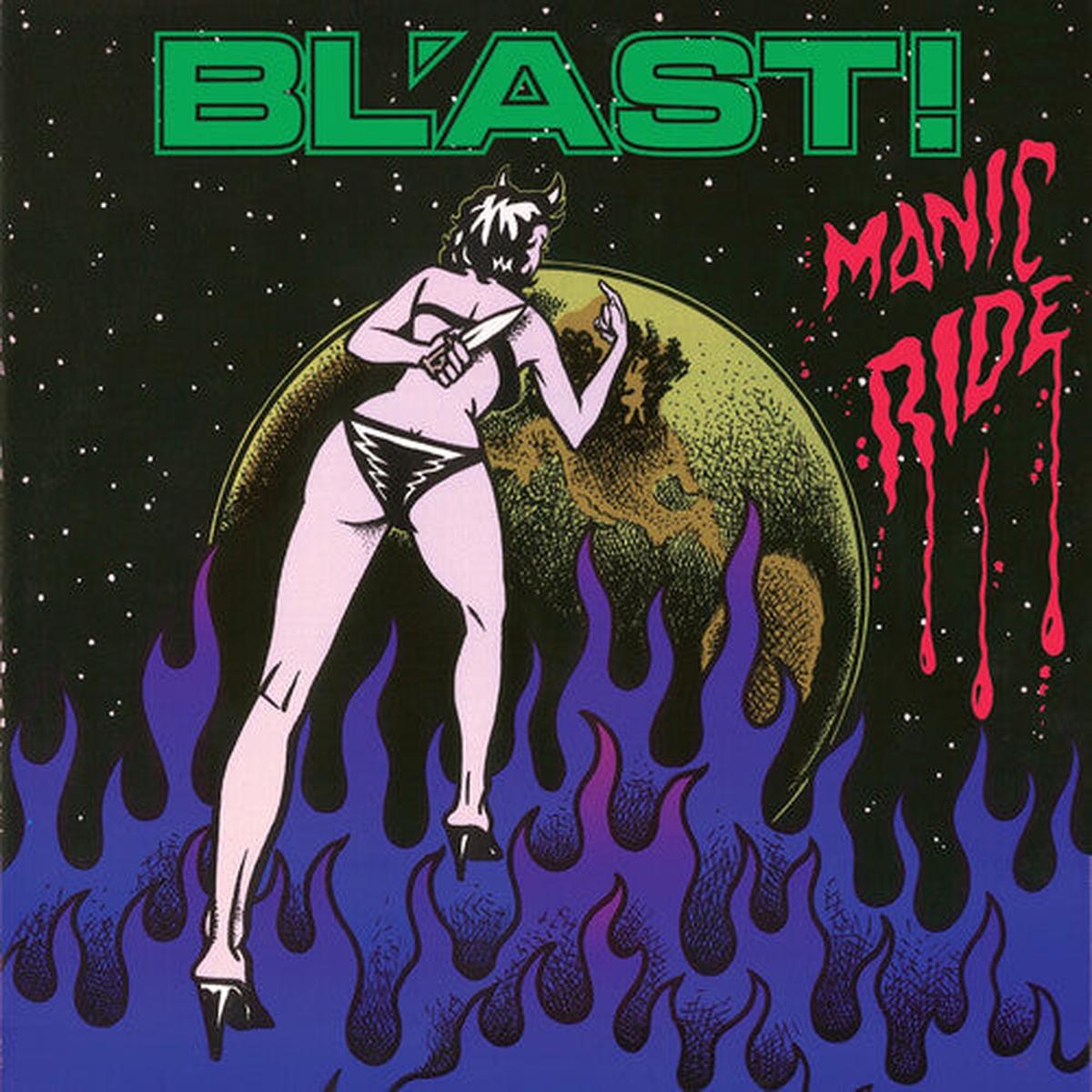Bl'ast - Manic Ride LP (Purple Colored Vinyl)