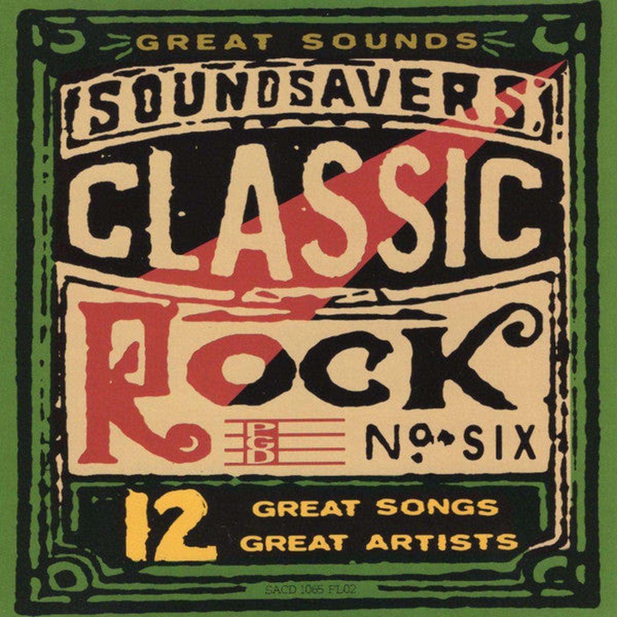 Various  PGD Presents Great Sounds Sound Savers Classic Rock No. Six CD VG+/VG+