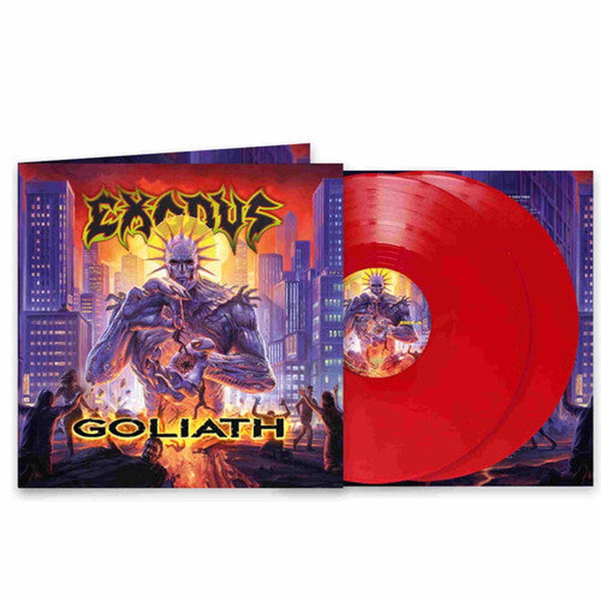 Exodus - Goliath 2LP (Indie Exclusive, Red Colored Vinyl)