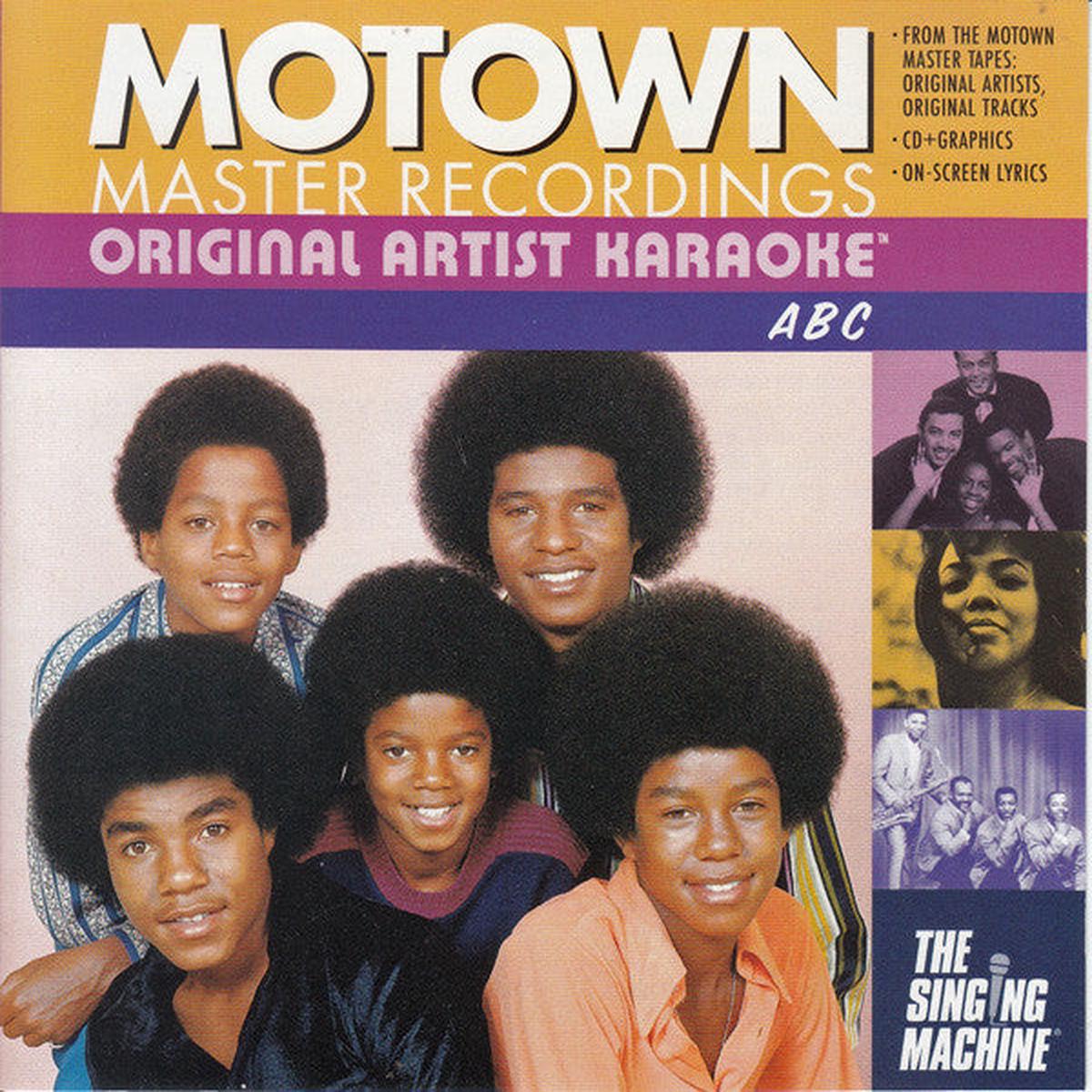Various - Motown Master Recordings - Original Artist Karaoke CD Mint Condition - ABC