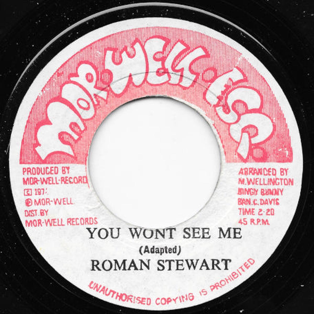 You Won't See Me / Ver
