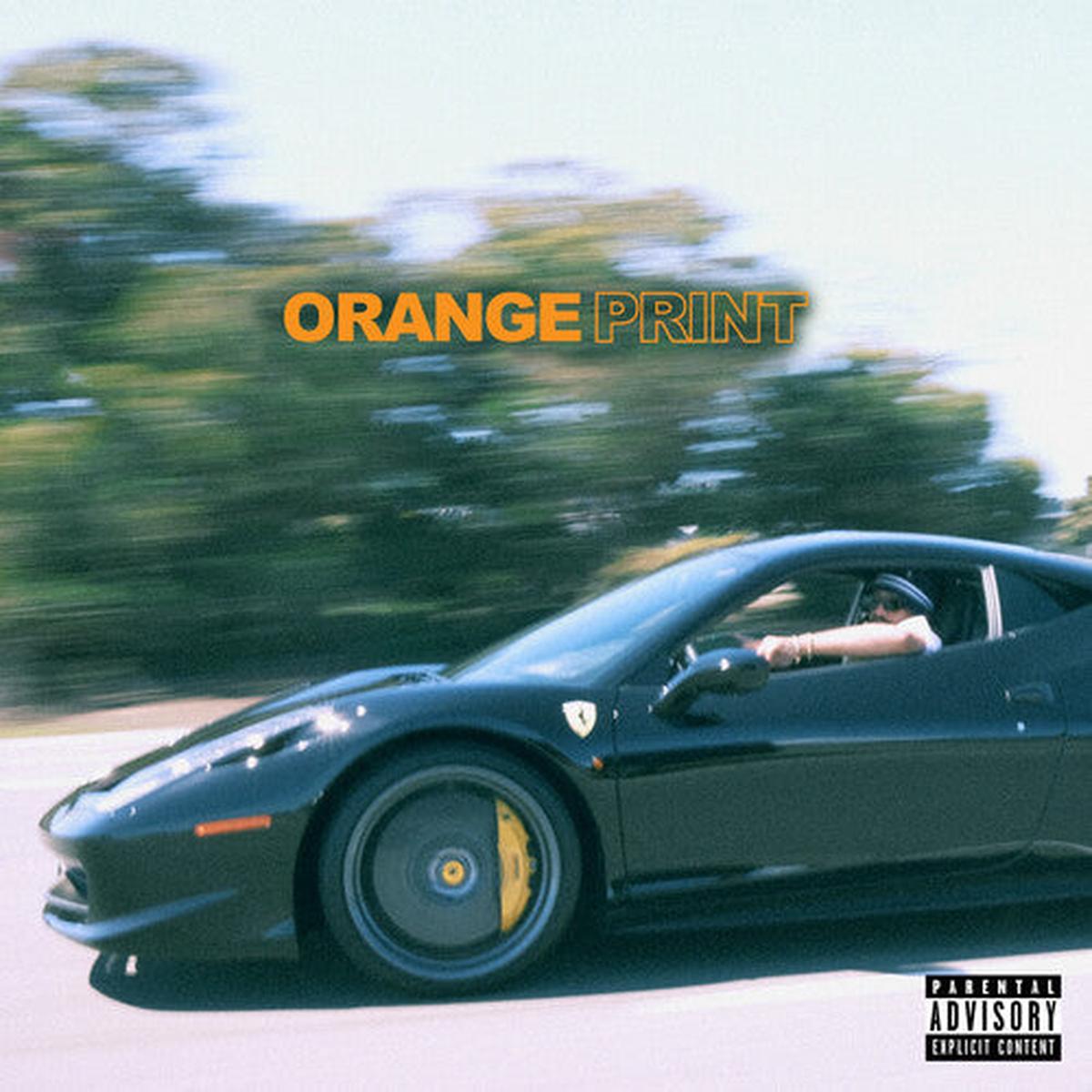 Larry June - Orange Print LP