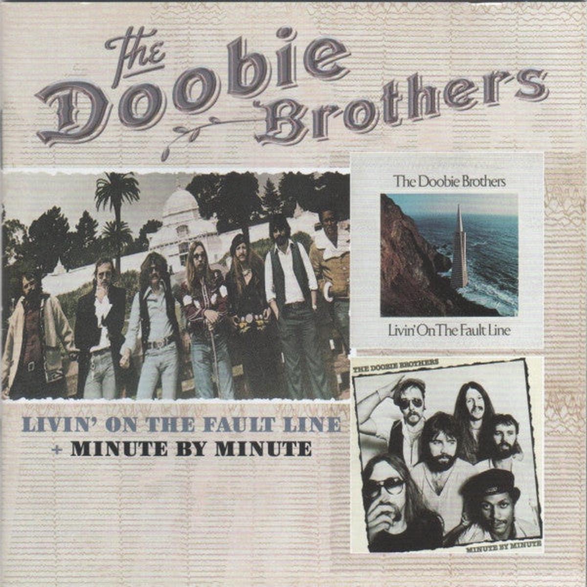 The Doobie Brothers  Livin' On The Fault Line + Minute By Minute 2 x CD VG+/VG+