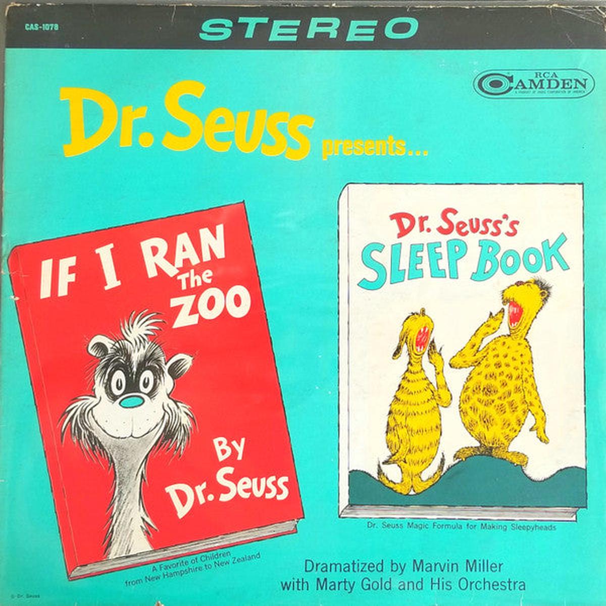 Dr. Seuss - Dr. Seuss Presents...If I Ran The Zoo / Dr. Seuss's Sleep Book (LP) (Mint (M)) USED