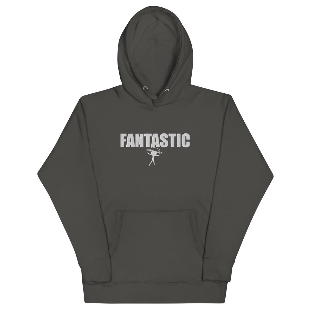 FANTASTIC EMBROIDERED HOODIE - Vintage Black | M