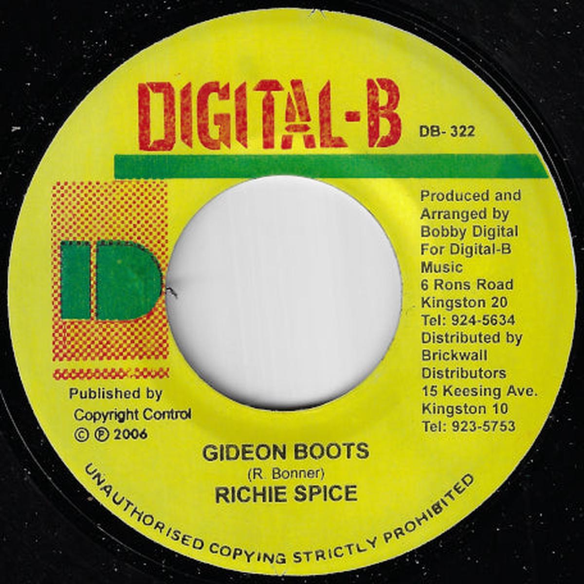 Gideon Boots / Rhythm Johnny Too Bad