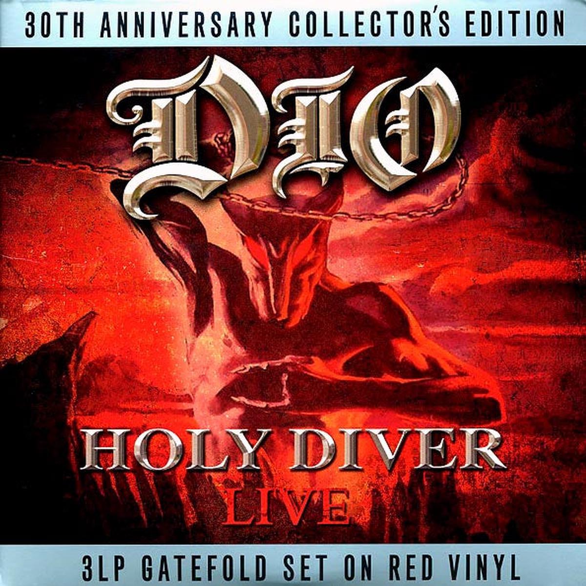 Dio - Holy Diver: Live 3LP (Red Vinyl)