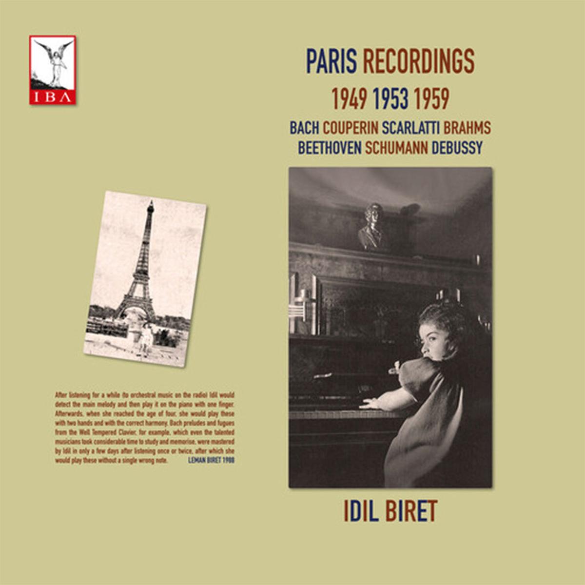 Paris Recordings: 1949, 1953, 1959 - Idil Biret (Vinyl) (AE)
