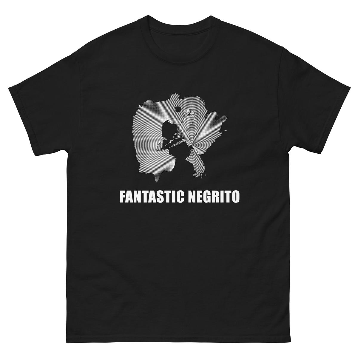 FANTASTIC NEGRITO PERFORMANCE TEE (Black) - Black | L