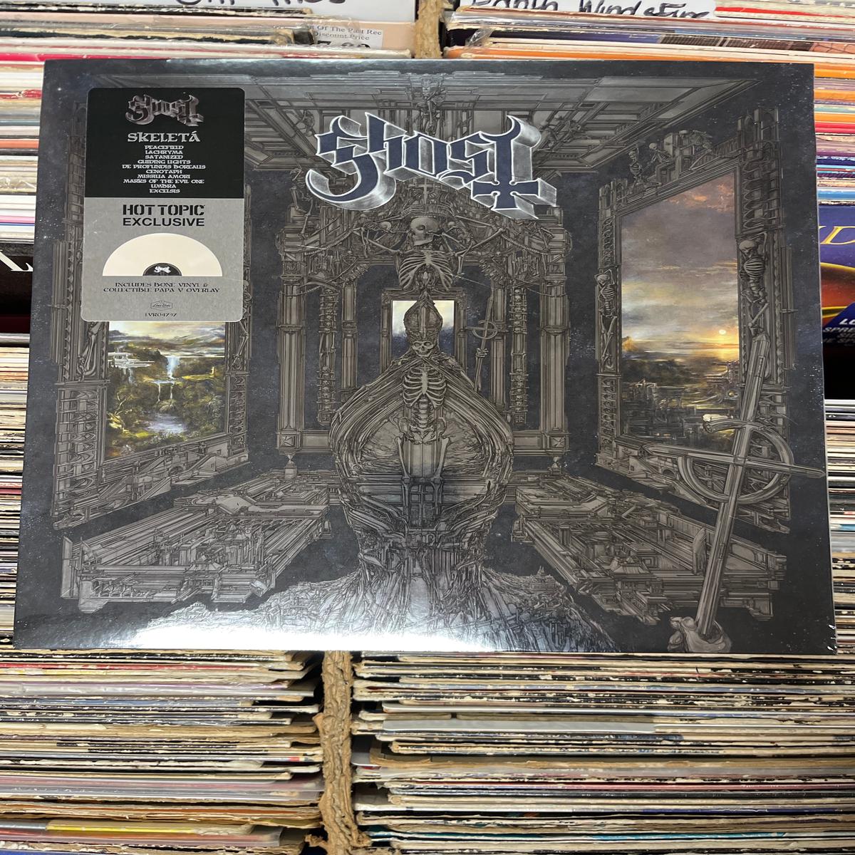 Ghost  Skelet Limited Edition Bone Vinyl Lp