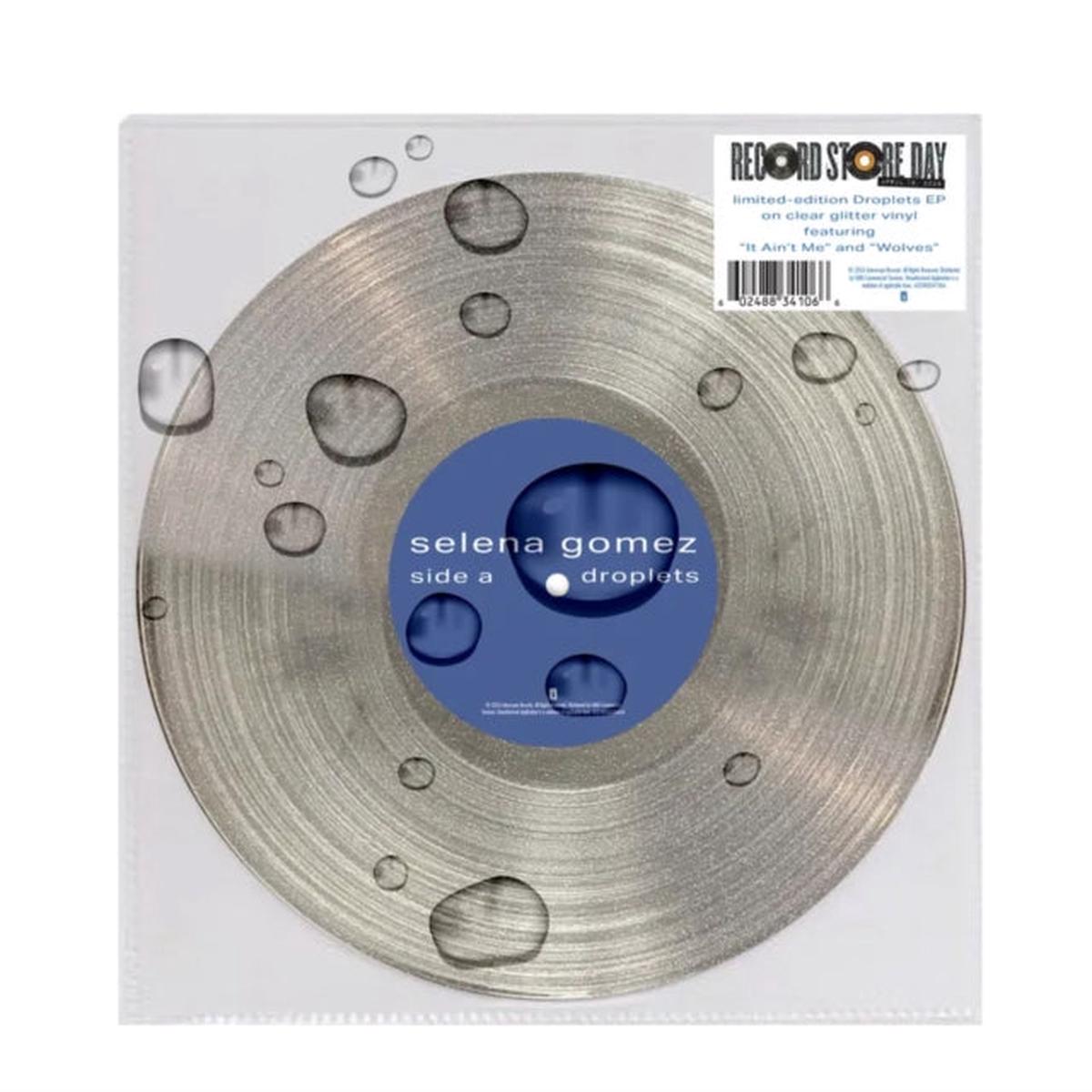 Selena Gomez - DROPLETS EP (SPECIAL CLEAR GLITTER VINYL) (RSD) Vinyl LP