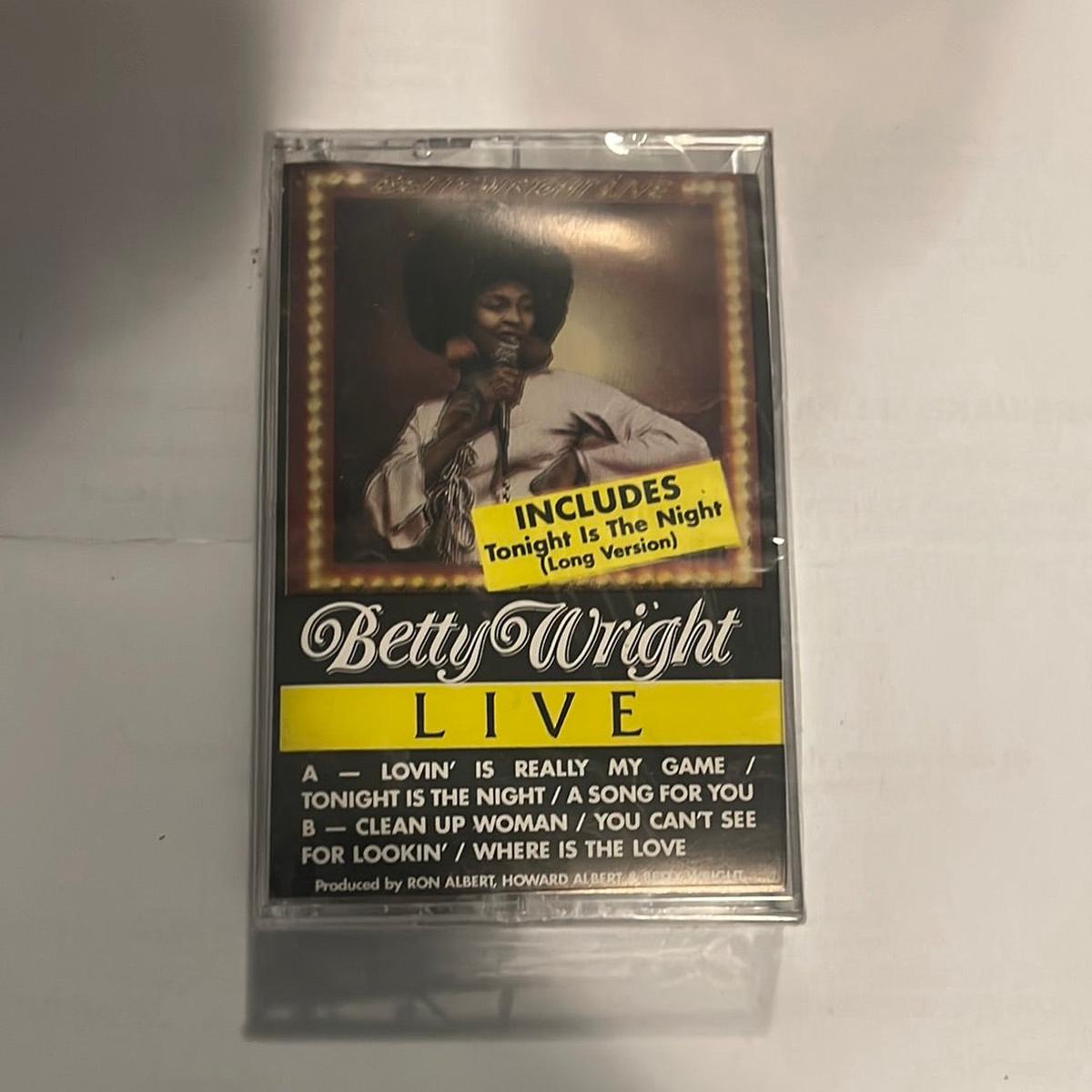 Betty Wright  Betty Wright Live Cassette