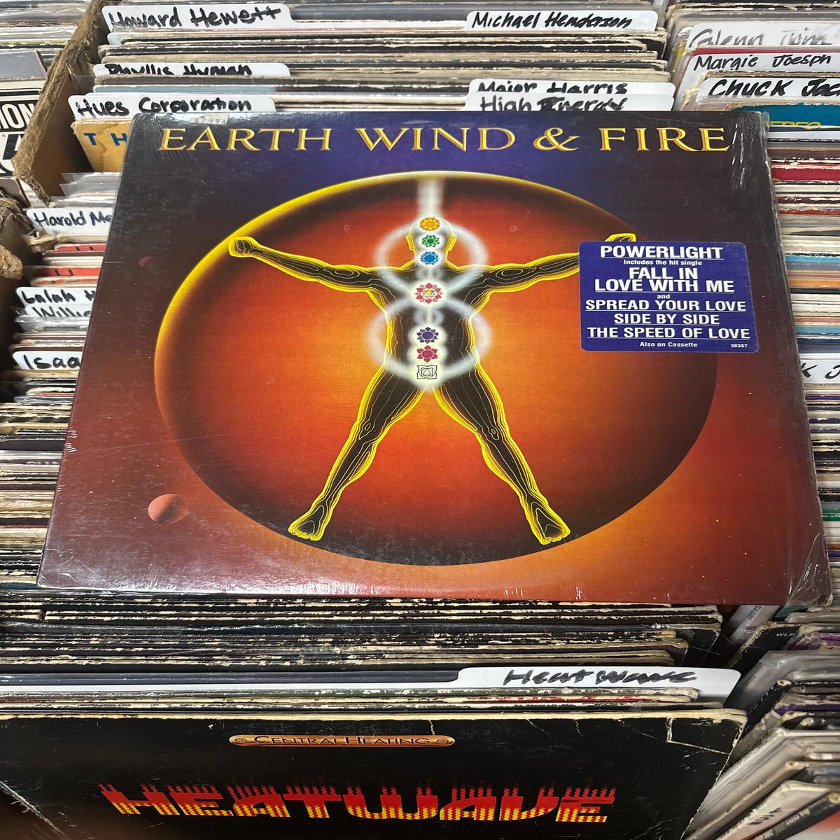 Earth Wind & Fire  Powerlight Vinyl LP Near Mint/Vg+