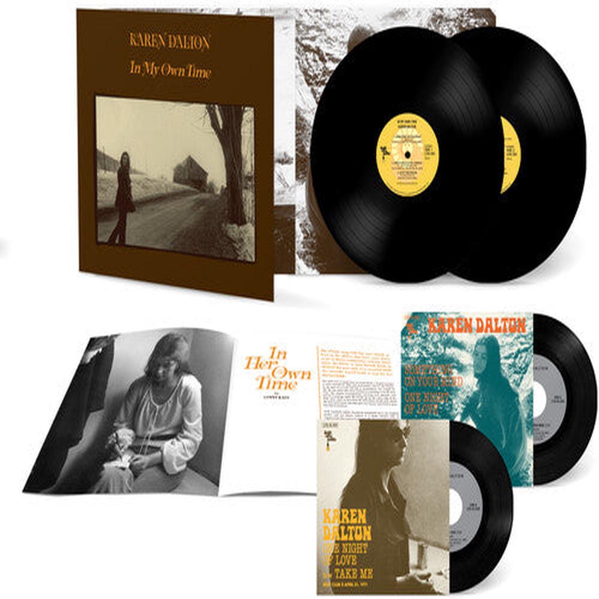 Karen Dalton In My Own Time: 50th Anniversary Deluxe Edition 2LP (180g, Two Bonus 7" Singles, 20 Page Booklet, Trifold Sleeve)