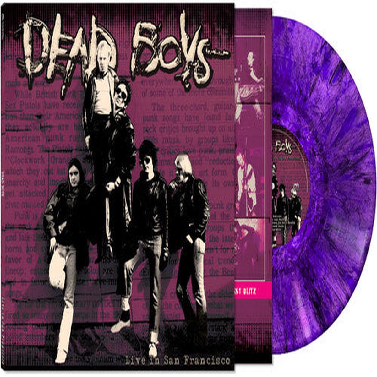 Dead Boys - Live In San Francisco LP (Limited Edition, Purple Colored Vinyl)
