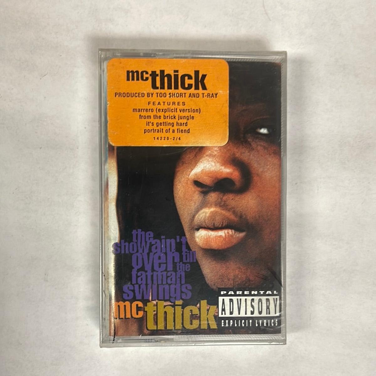 MC Thick  The Show Ain't Over Till The Fat Man Swings Cassette
