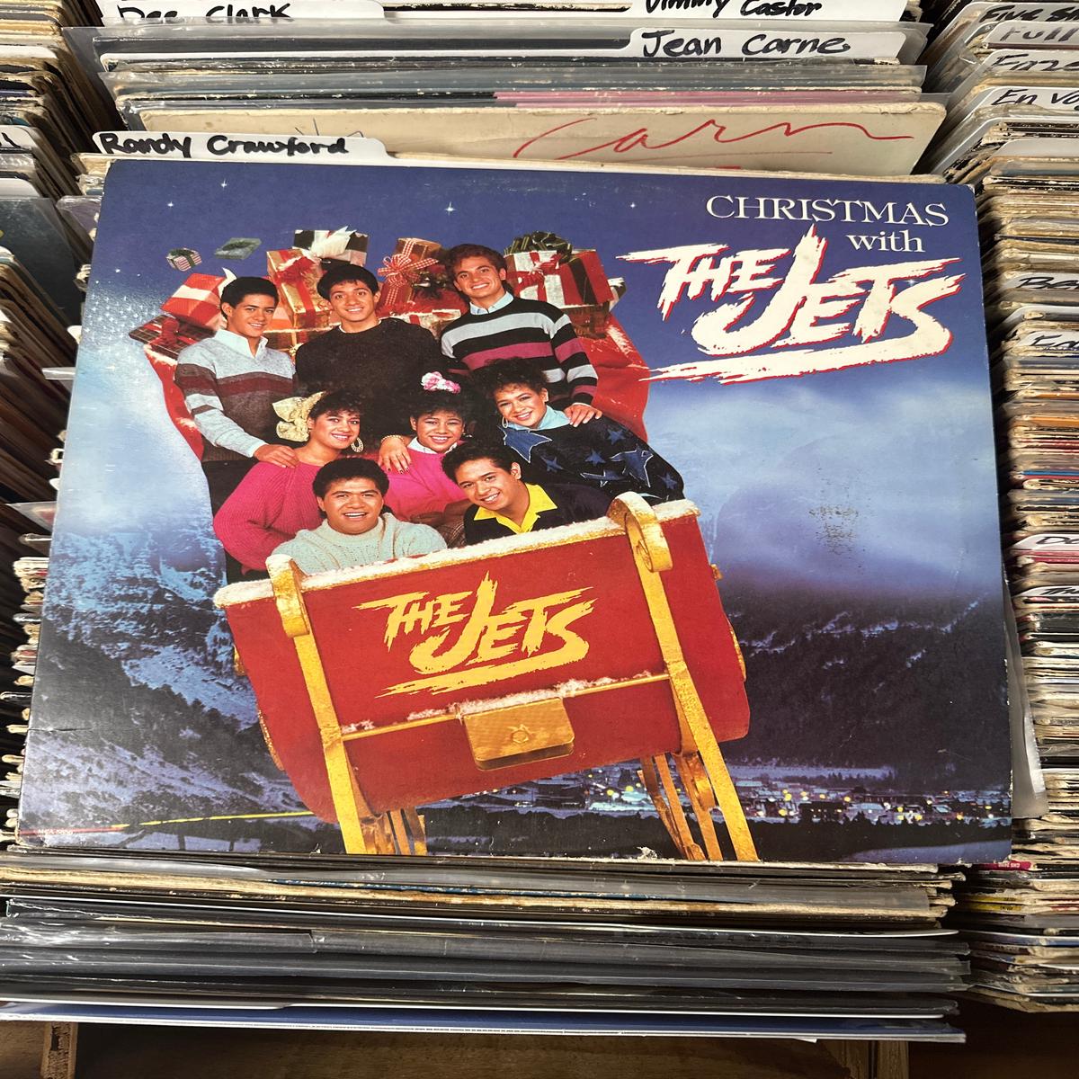 The Jets  Christmas With The Jets Vinyl LP VG+/VG+