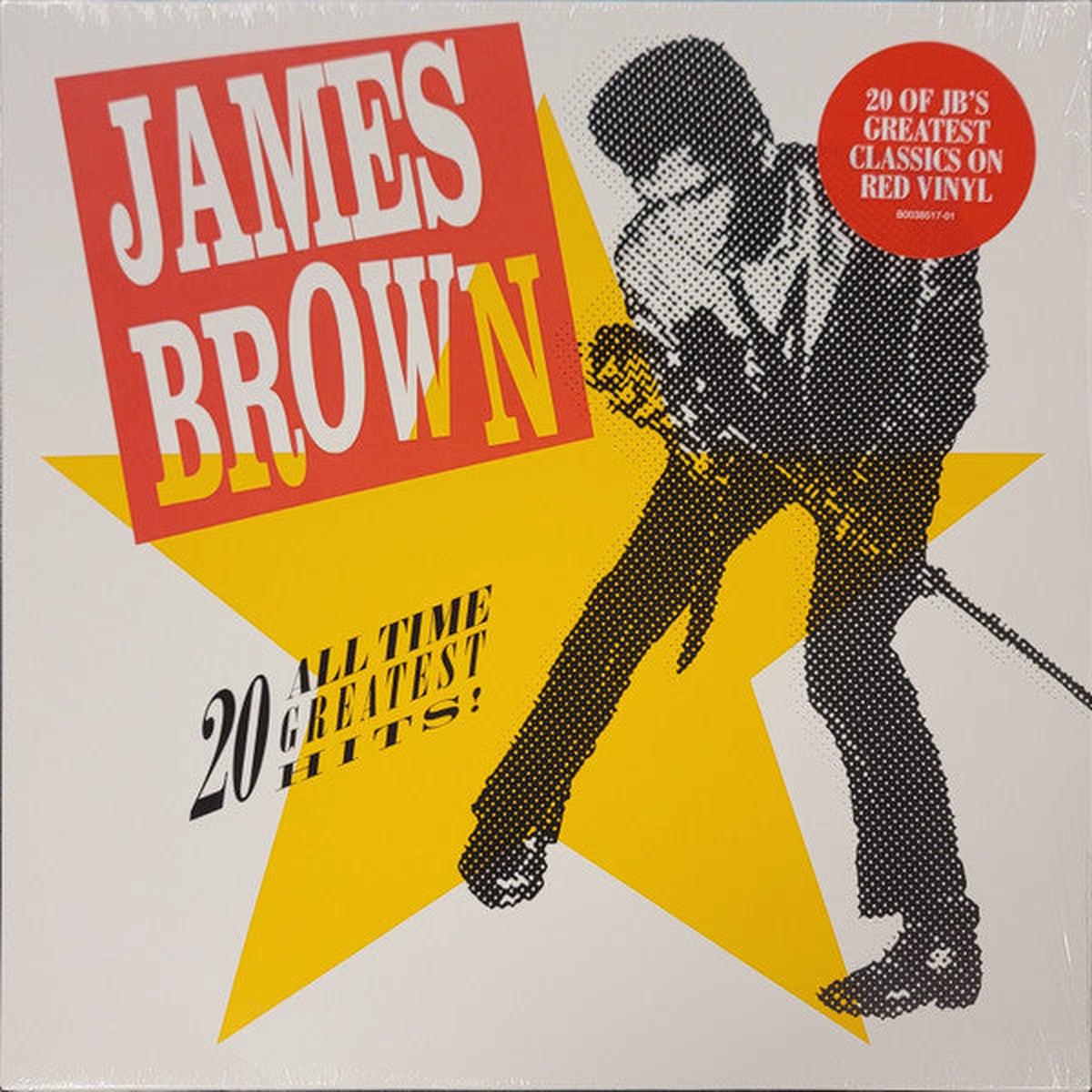 James Brown  20 All-Time Greatest Hits! 2  Vinyl, LP, Limited Edition, Red