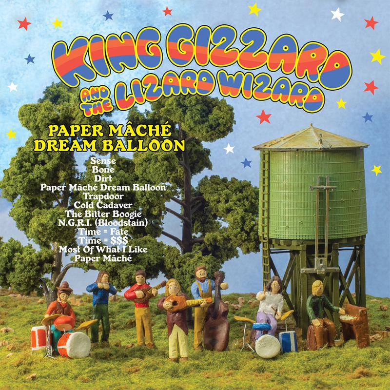 Paper Mch Dream Balloon (Pink Seaglass Edition) - King Gizzard And The Lizard Wizard (Vinyl) (AE)
