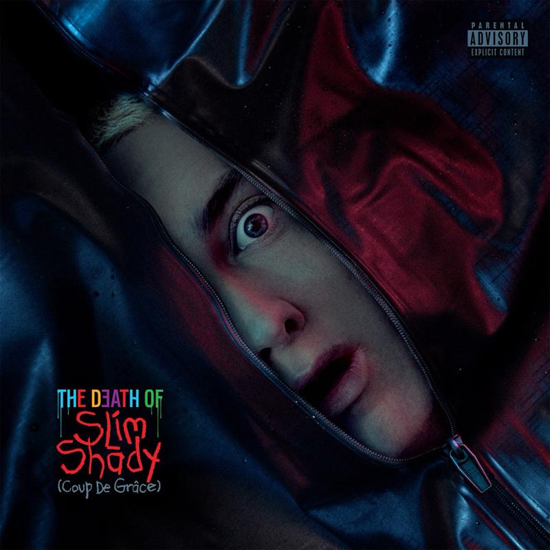 The Death Of Slim Shady (Coup De Grce) (Red & Blue Vinyl) - Eminem (Vinyl) (AE)