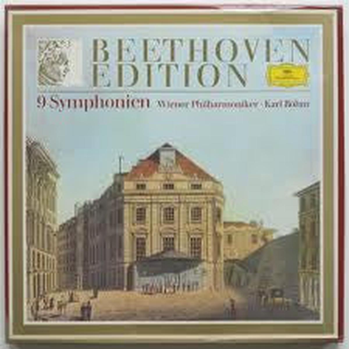 BEETHOVEN, WIENER PHILHARMONIKER, KARL BOHM - 9 SYMPHONIEN (8X LP)